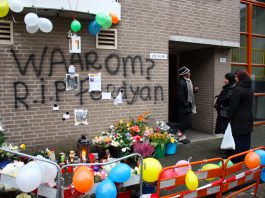 Buurt verbijsterd na dood Ferdyan (10)