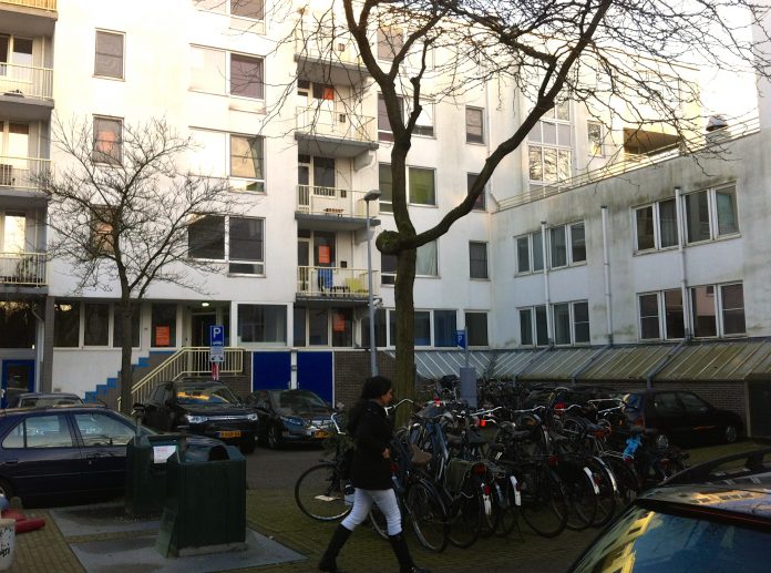 Studentenwoningen aan het Vondelpark