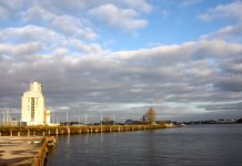 Uitwaaiplek met drankje