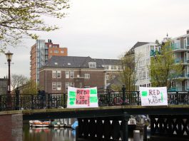 Protest tegen ’partysloepen’