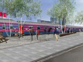 Overnachten in trein bij Sloterdijk