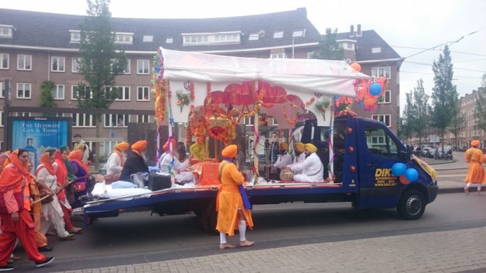 Sikh optocht