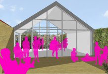 ‘Roze’ zelfbouw bij De Hallen