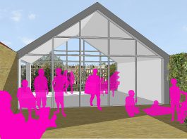 ‘Roze’ zelfbouw bij De Hallen