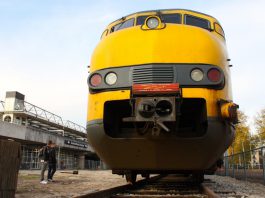 Restaurant in oude trein
