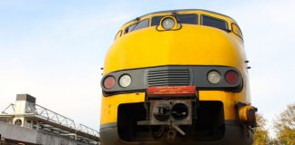 Restaurant in oude trein