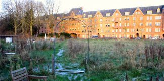 Meepraten woningbouw bij Brediusbad