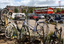 Gazelle verzamelt fietswrakken