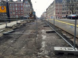 Deel Kinkerstraat dicht