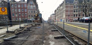 Deel Kinkerstraat dicht