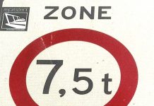 West wil zware trucks weren