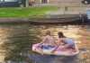 Zwemmen in de gracht, mag dat?