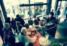 Bikershop en koffietent