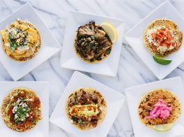 Sticky fingers in een taco