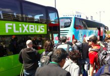 Bus naar Den Haag en Rotterdam
