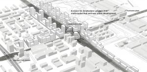 Kruising A10 en Lelylaan (beeld: UNStudio)