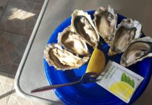 Uitbrakken op Nieuwjaarsdag oesters