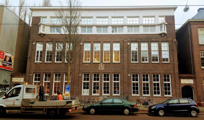 schoolgebouw Admiraal de Ruijterweg, Bos en Lommer, Amsterdam