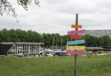 Kiosk en toiletten bij Sloterplas