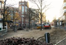 Opknapbeurt pleintje Van Hallstraat Plein Van Hallstraat