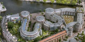 Winnen: Amsterdam van boven meander complex, Van Hallstraat, Staatsliedenbuurt, Westerpark