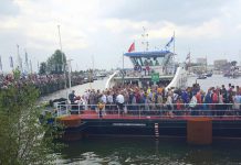 Kort pontje naar Noord