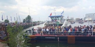 Kort pontje naar Noord