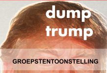 Protest kunstenaars tegen Trump