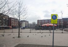 Waarom er hekken staan op het Mercatorplein