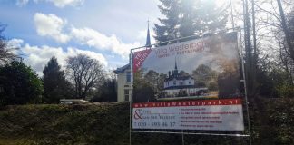 Villa op begraafplaats te huur voor horeca