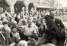 Oud-wielerkampioen Piet van Heusden (87): ‘Het Mercatorplein zag zwart van de mensen’