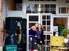 Rianne en Susanne (UpNew) maken mooie dingen van oude spullen