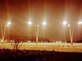 Vuurwerk bij de Sloterplas