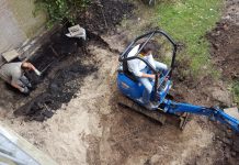 Problemen in binnentuinen door uitgraven kelders