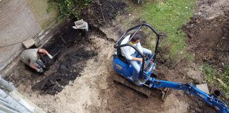 Problemen in binnentuinen door uitgraven kelders
