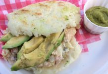 Een wel heel lekker broodje uit Venezuela