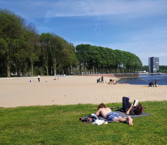 Liever niet meer barbecuen op het nieuwe Sloterstrand
