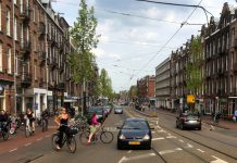 Gemeente ziet kans voor autoluw Oud-West en Westerpark De Clercqstraat Amsterdam-West
