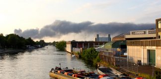 Weer grote brand Westelijk Havengebied