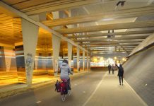 Wolk van liefde, schapen of spiegels voor tunnel A10