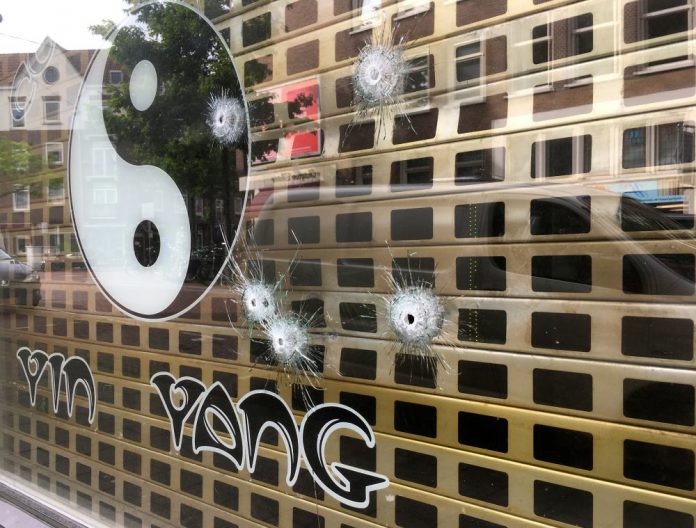 Coffeeshop Yin Yang Spaarndammerbuurt beschoten