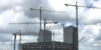 Pontsteiger begint definitieve vorm te krijgen Pontsteiger Houthaven in aanbouw