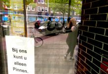 Geen cash meer bij Etos Jan van Galenstraat