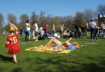 Sociaal foodfestival in Erasmuspark