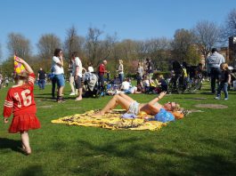 Sociaal foodfestival in Erasmuspark