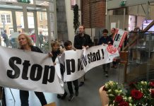 Demo tegen gentrificatie Kinkerbuurt