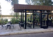 Paella en parilla aan de Sloterplas