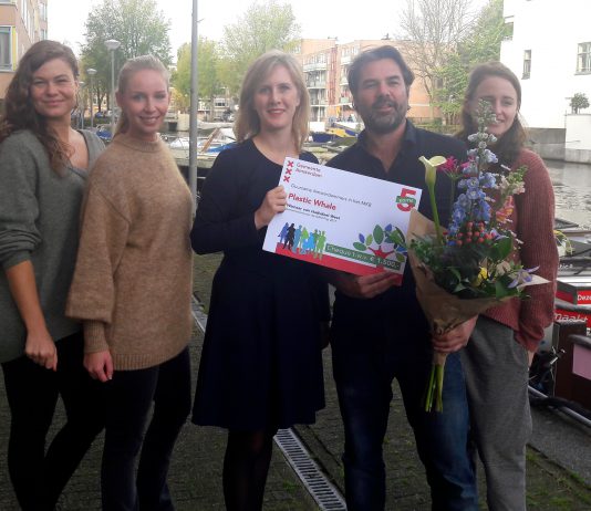 Plastic Whale maakt kans op duurzaamheidsprijs