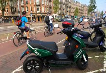Elektrische deelscooter moet ook van de straat