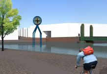 Buurtbakens winnaar kunstproject Spaarndammerbuurt en Houthaven